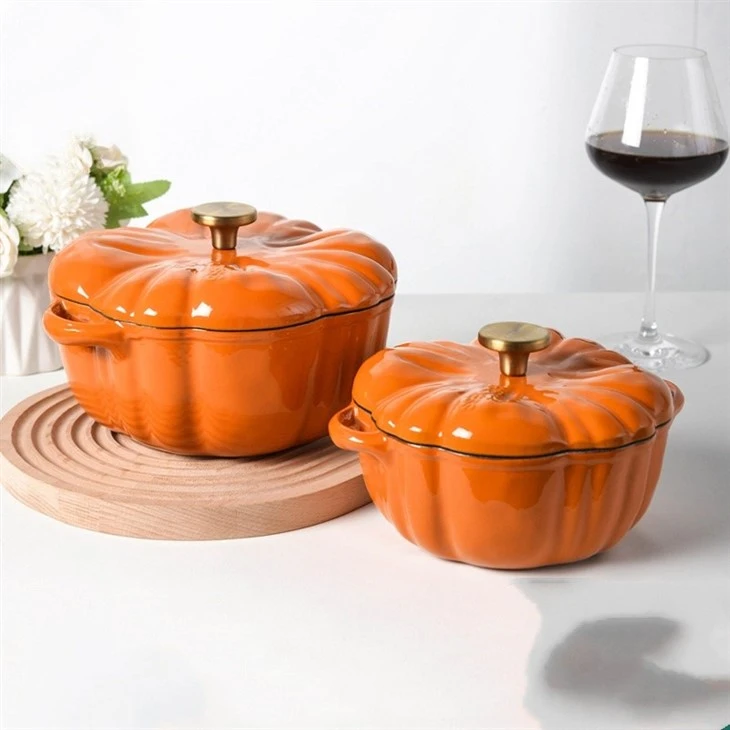 Colorful Cast Iron Pot