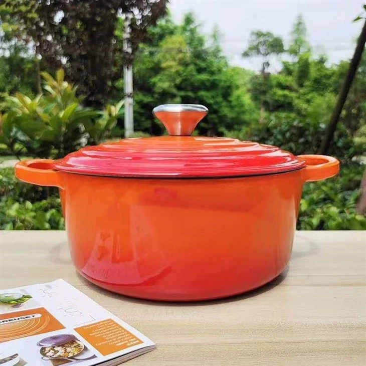Colorful Cast Iron Pot