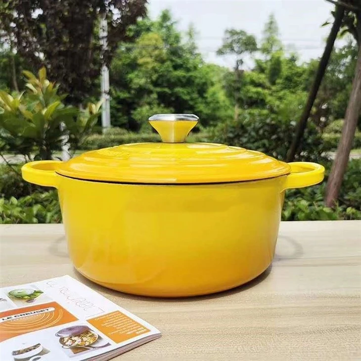 Colorful Cast Iron Pot
